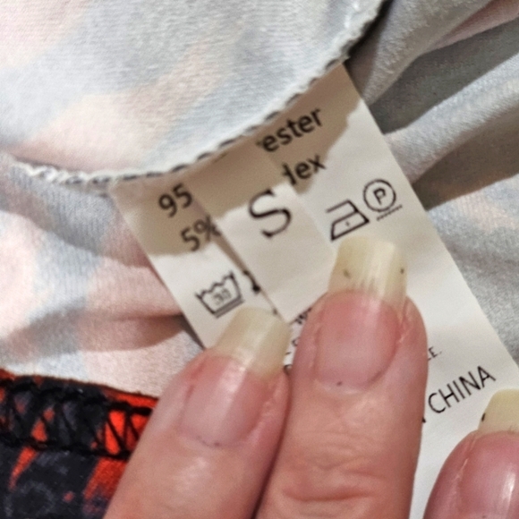 Witchy Gothic ✦ Skull & Pentacle Print A-Line Dress ✦ O-Ring Straps ✦ Red/Black - Picture 15 of 17